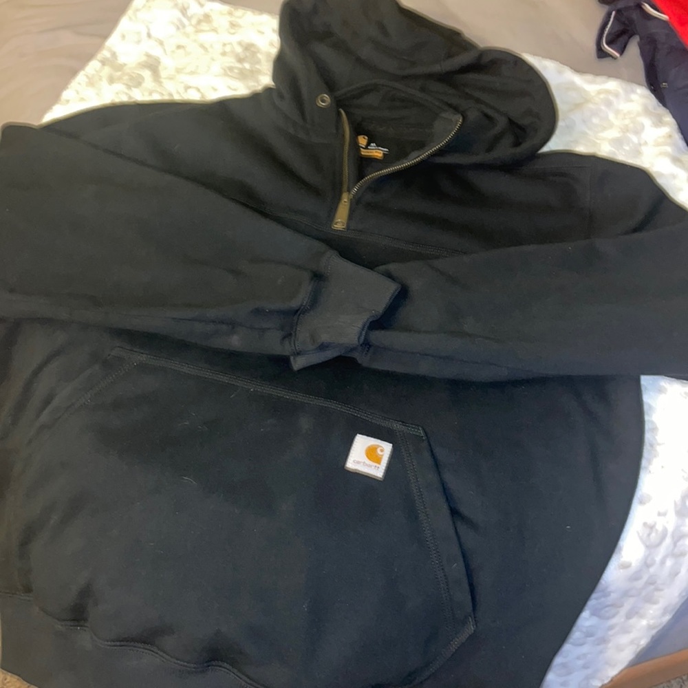 Extra large men’s original fit Carhart hoodie half zip